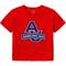 Women's League Collegiate Wear Red American University Eagles Clothesline Cropped T-Shirt