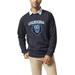 Men's League Collegiate Wear Heather Navy Columbia University Heritage Tri-Blend Pullover Sweatshirt