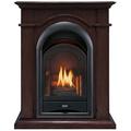 ProCom Vent Free Natural Gas/Propane Fireplace, Ceramic in White | 36.5 H x 27.75 W x 12.5 D in | Wayfair PCS150T-CH