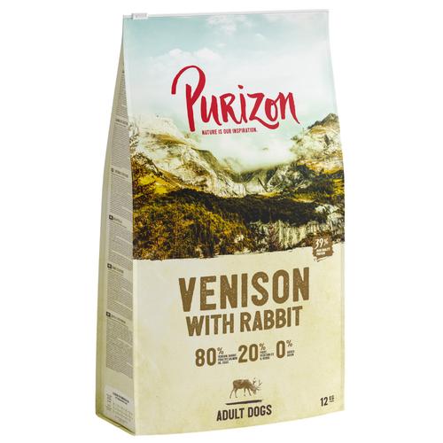 10 € Rabatt! 12 kg Purizon - Adult Wild & Kaninchen