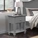 Alcott Hill® Abacoa Eoin Single Drawer Nightstand Wood in Gray | 26 H x 21 W x 17 D in | Wayfair 2AB4B26F0463490EA235331C8D59231F