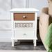 Bungalow Rose 3 - Drawer Accent Chest Wood in Brown | 27.09 H x 18.11 W x 13.5 D in | Wayfair 150633D31FF74BB6AB59CB008BF70100