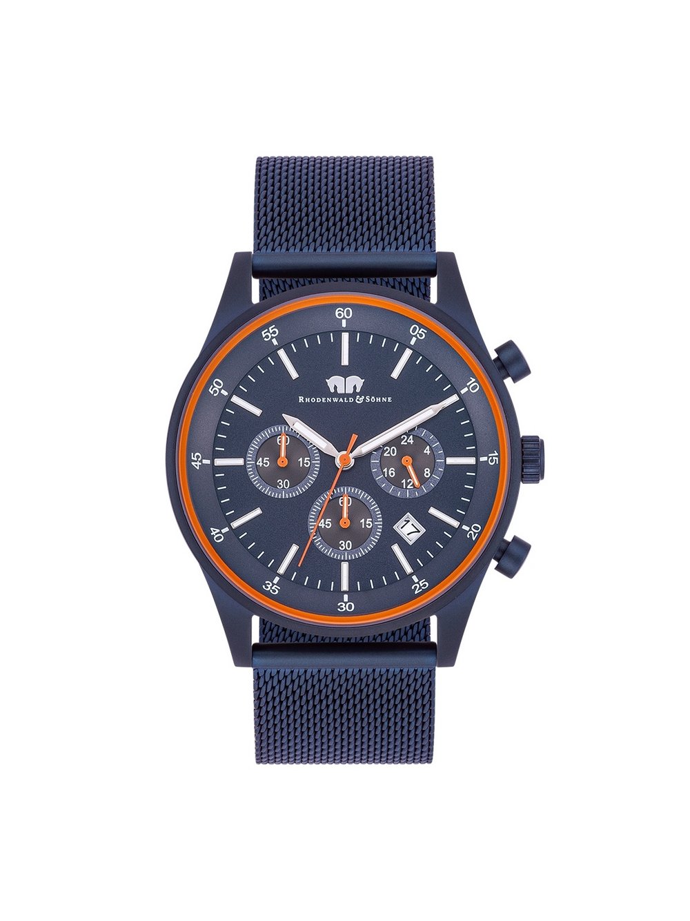 Rhodenwald & Söhne Armband-Uhr Herren blau, ONE SIZE