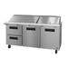 Hoshizaki SR72B-30MD2 72" Sandwich/Salad Prep Table w/ Refrigerated Base, 115v, Steelheart Series, Stainless Steel