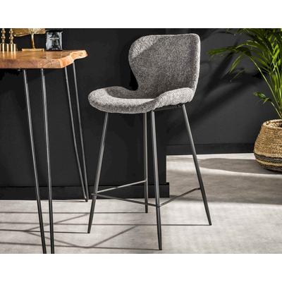 designline »Paron« Barhocker Bouclé bouclé sandfarben Image