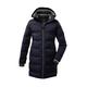 Steppmantel KILLTEC "KOW 196 GRLS QLTD CT" Gr. 152, blau (navy) Kinder Mäntel