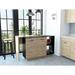 Cabinet Modern Kitchen Cabinet with 2-Shelf 1-Drawer and Adjustable Shelves Coffee Bar Cabinet for Living Room Kitchen Island