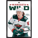NHL Minnesota Wild - Kirill Kaprizov Feature Series 23 Wall Poster 22.375 x 34 Framed
