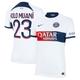 Paris Saint-Germain Nike Away Stadium Shirt 2023-24 - Womens with Kolo Muani 23 printing