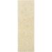 Dalyn Rug Company & Addison Rugs Zoe ZZ1 Gold 2 6 x 20 Runner Rug