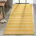 Well Woven Indoor/Outdoor Runner Rug 2 7 x 9 10 Stria Coral Red Striped