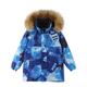 Reima - Winterjacke Musko Mit Kunstfellbesatz In Cool Blue, Gr.98