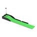 Golf Putting Mat Golf Practice Mat with Ball Return Exerciser Anti Slip Improving Putting Skills Golf Putting Matt Indoors for Golfer Office