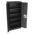 Tennsco Storage Cabinet 78 x36 x18 Black 4Shlv 7818ELBK