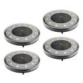 Sinhoon 4 Pcs 12LED Solar Ground Lights Waterproof Outdoor Garden Yard Ground Lamp Outdoor