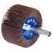 HTYSUPPLY High Performance Mandrel-Mounted Mini Grind-O- Abrasive Flap Wheel Round Shank Ceramic Aluminum Oxide 2 Dia. 1 Face Width Grit 60 25000 Max RPM (Pack of 10)