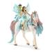 Schleich Bayala Little Flying Fairy Princess Eyela and Bright Sparkly Unicorn Toy with Crystal Power Wand Action Figure Kid Toys and Dolls Girls and Boys Ages 5 and Above