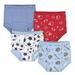 Gerber Baby Boys Infant Toddler 4 Pack Potty Training Pants Underwear Sports Red and Blue 3T