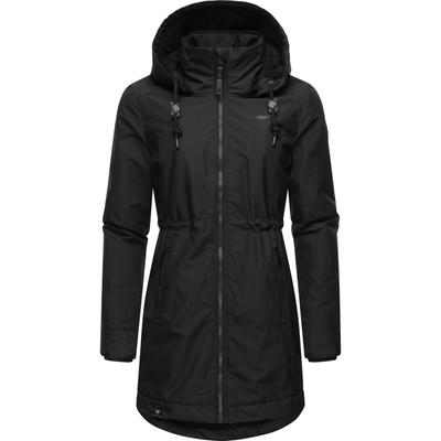 Winterjacke RAGWEAR "Dakkota", Damen, Gr. XL (42), schwarz, Außenmaterial: 100% Polyester, Innenfutter: 100% Polyester, Wattierung: 100% Polyester, modisch, tailliert ca. Mitte Oberschenkel, hoch geschlossener Ausschnitt, Langarm Ärmel ohne... Image