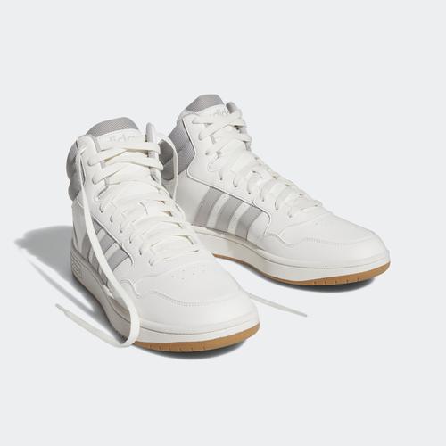 „Sneaker ADIDAS SPORTSWEAR „“HOOPS 3.0 MID LIFESTYLE BASKETBALL CLASSIC VINTAGE““ Gr. 47, weiß Schuhe Sneaker“