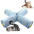 Cat Tunnel Cat Tunnel Cat Tunnels for Indoor Cats Collapsible Cat Play Tunnel for Indoor Cats Kitten