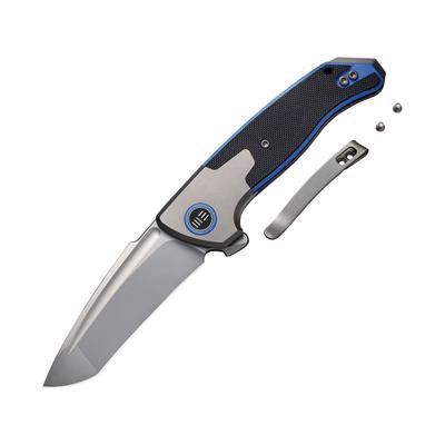 We Knife Co Ltd Press Check Knife Blue - WE20078A-2