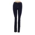 J Brand Jeggings - High Rise: Blue Bottoms - Women's Size 26 - Dark Wash