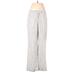 DKNY Dress Pants - High Rise: Ivory Bottoms - Women's Size 8