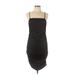 Forever 21 Casual Dress - Bodycon: Black Solid Dresses - Women's Size X-Large