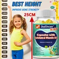 Capsules végétariennes de Croissance de Calcium et de Vitamine D pour Améliorer la Force de Sofia