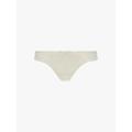 Chantelle Women's Champs Elysees Tanga - Size XS Cream