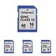 Intenso SDHC 16GB Class 10 Speicherkarte (Packung mit 4)