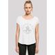 T-Shirt F4NT4STIC "Disney Bambi Klopfer Thumper Sweet As Can Be" Gr. XL, weiß Damen Shirts Jersey