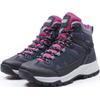 Wanderschuh ICEPEAK "WYNNES MS", Gr. 38, blau (blau, pink), Synthetik, sportlich, Schuhe, wasserdicht