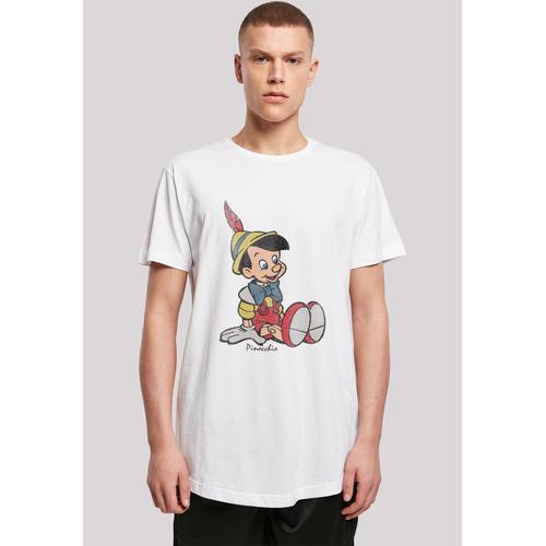 "T-Shirt F4NT4STIC ""Pinocchio Classic Pinocchio'"" Gr. M, weiß Herren Shirts T-Shirts"