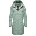 Steppmantel RAGWEAR "Dizzie Coat" Gr. L (40), grün (hellmint) Damen Mäntel Kurze