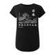 T-Shirt F4NT4STIC "Kanagawa Welle Japan" Gr. XL, schwarz Damen Shirts Jersey Print