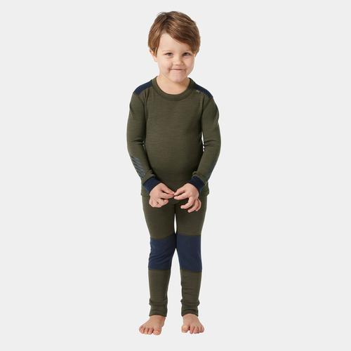 Helly Hansen Kinder Lifa® Base-layer-set Aus Merino-wolle 86/1