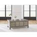 Signature Design by Ashley Lexorne Gray Coffee Table - 50"W x 28"D x 19"H