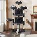 69 Large Cat Tree Tower Black