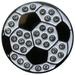 ReadyGolf: Soccer Ball Ball Marker Hat Clip with Crystals