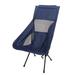 Stansport High Back Camp Chair Adult Blue G-365