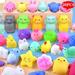 20 Pcs easter basket stuffers Filled mochi Squishies Toys Cute Mochi Kawaii Stress Relief Squishies for Easter Themed Party Easter Basket Fillers(random color style)