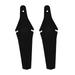 2 Pieces Mudguard Lightweight Practical Riding Bike Rear Tyre Protection Black
