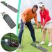 Golf Precision Distance Putting Drill Golf Putting Alignment Rail Golf Trainer Aid for Putting Green Instant Feedback Essential Training Aid for Golf Lover