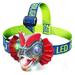 LED Dinosaur Headlamp for Kids - Simulation Roaring Sound Multiple Modes Adjustable Strap Powerful Illumination Portable Camping Accessories