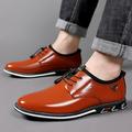 Akiihool Oxford Shoes for Men Men s Leather Dress Shoes Business Casual Walking Shoes Tennis Comfortable (Brown 14)