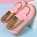 LEEy-world Toddler Shoes Children Shoes Heel Platform Shoes Fashion Casual Children Sandals Children Princess Shoes Tennis Shoes for Kids (Pink 1 Big Kids)