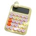 Classic Desktop Calculator with Large 12-Digit Display Precise Contrasting Colors for Easy Reading â€“ Vintage-Inspired Design