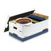 Bankers Box STOR/FILE Medium-Duty Storage Boxes Legal Files 15.88\\ x 25.38\\ x 10.25\\